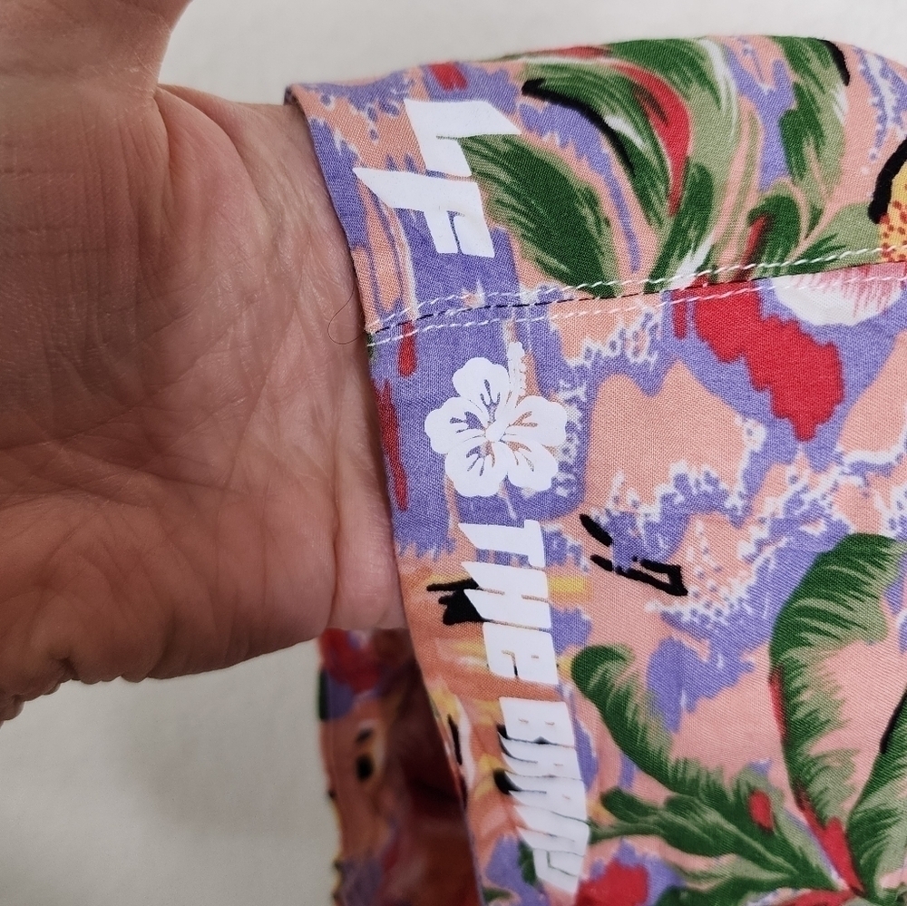 LF Tropical Print Crop Top M - Picture 5 of 5